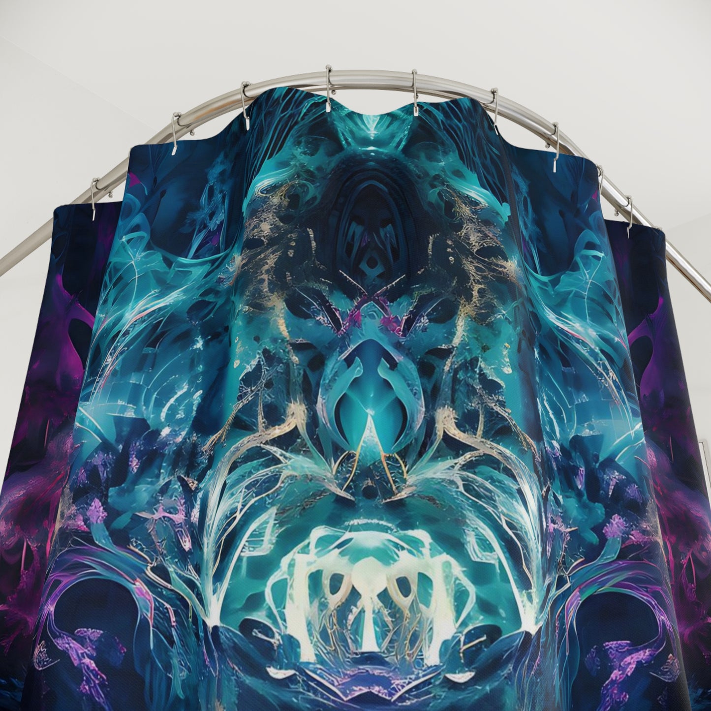Polyester Shower Curtain - Mystical Reflections 4