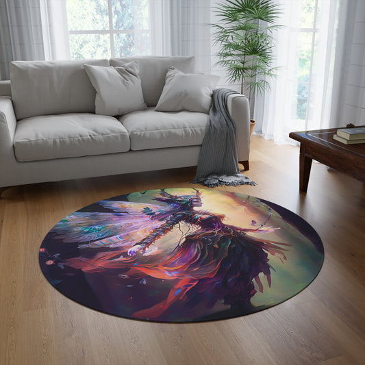 Round Rug - Medieval Fairy