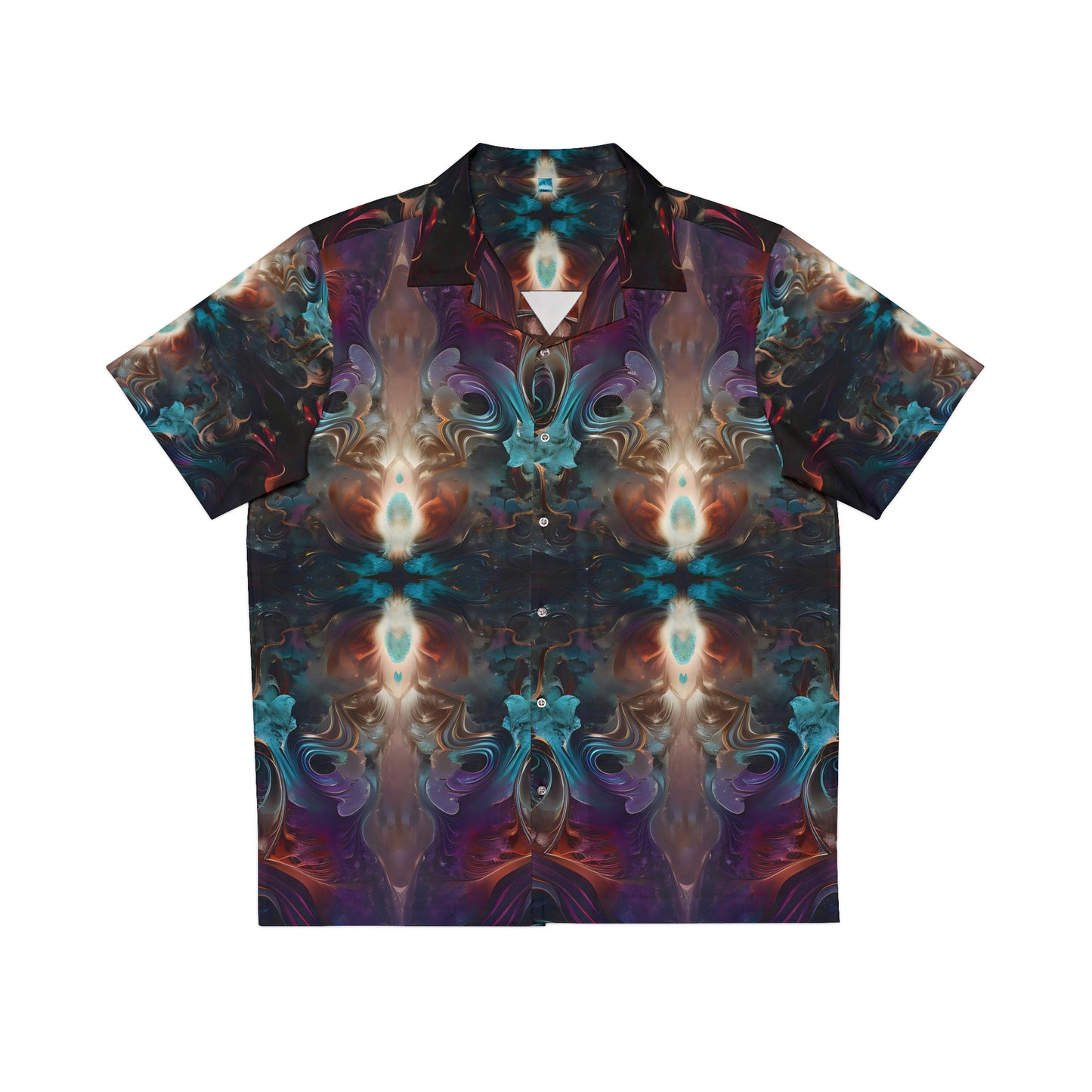 Men's Hawaiian Shirt (AOP) - Mystical Reflections 1