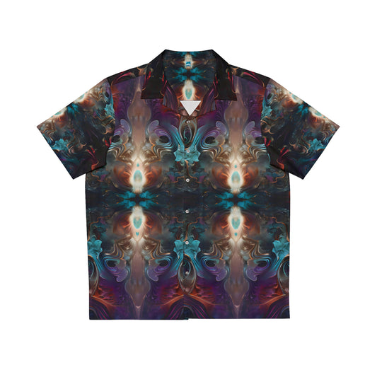 Men's Hawaiian Shirt (AOP) - Mystical Reflections 1