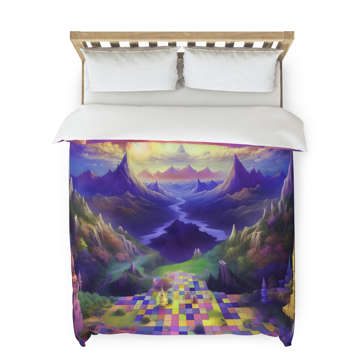 Duvet Cover - Sky Chess 4