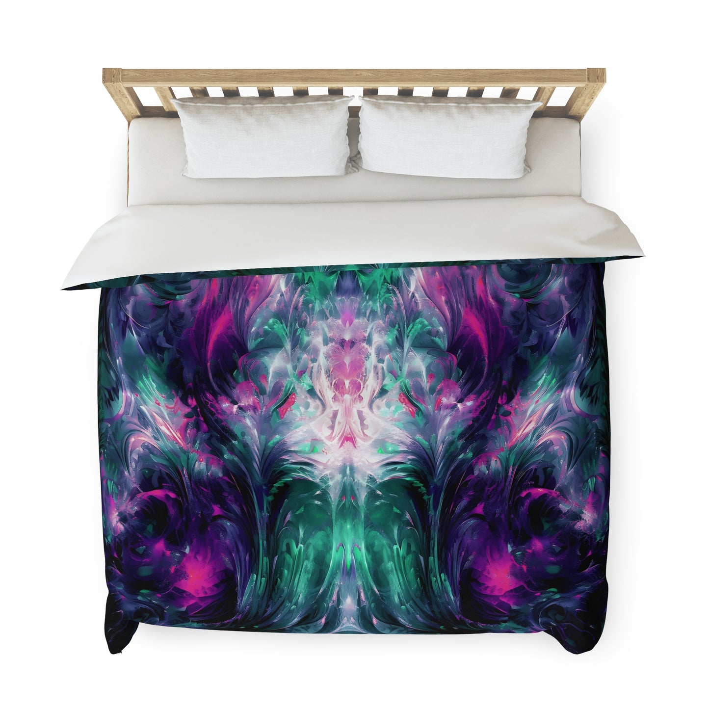 Copy of Duvet Cover - Mind Labyrinth Green
