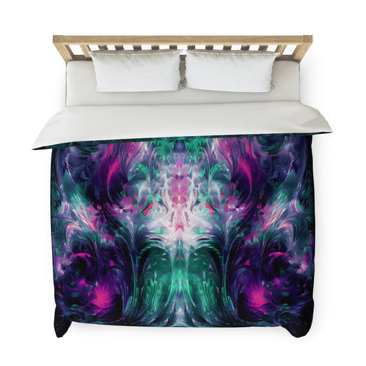 Copy of Duvet Cover - Mind Labyrinth Green