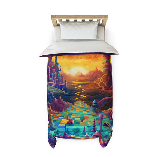 Duvet Cover - Psychedelic Chess