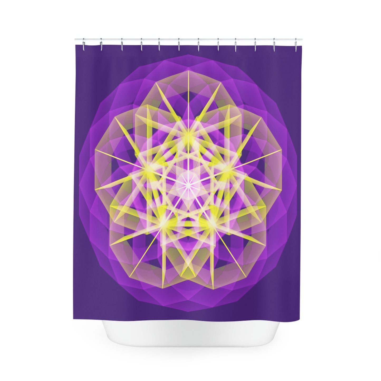 Copy of Polyester Shower Curtain - Mandala 2