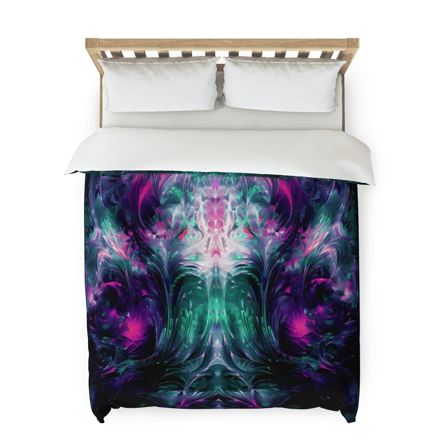 Copy of Duvet Cover - Mind Labyrinth Green