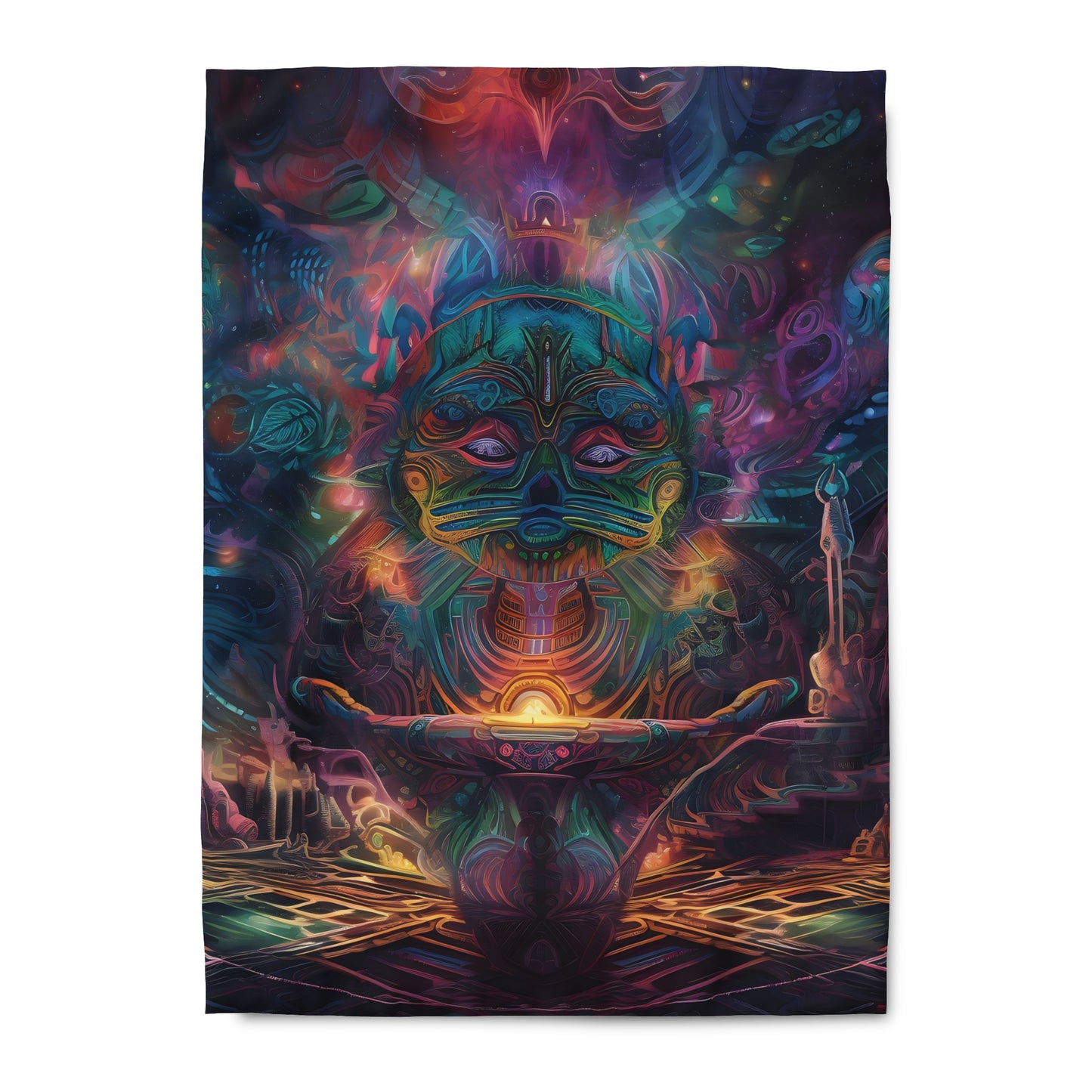 Duvet Cover - Shaman Drum 3