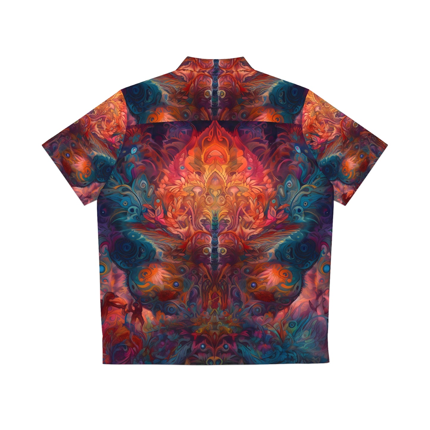 Men's Hawaiian Shirt (AOP) - Psychedelic Dreamtime 4
