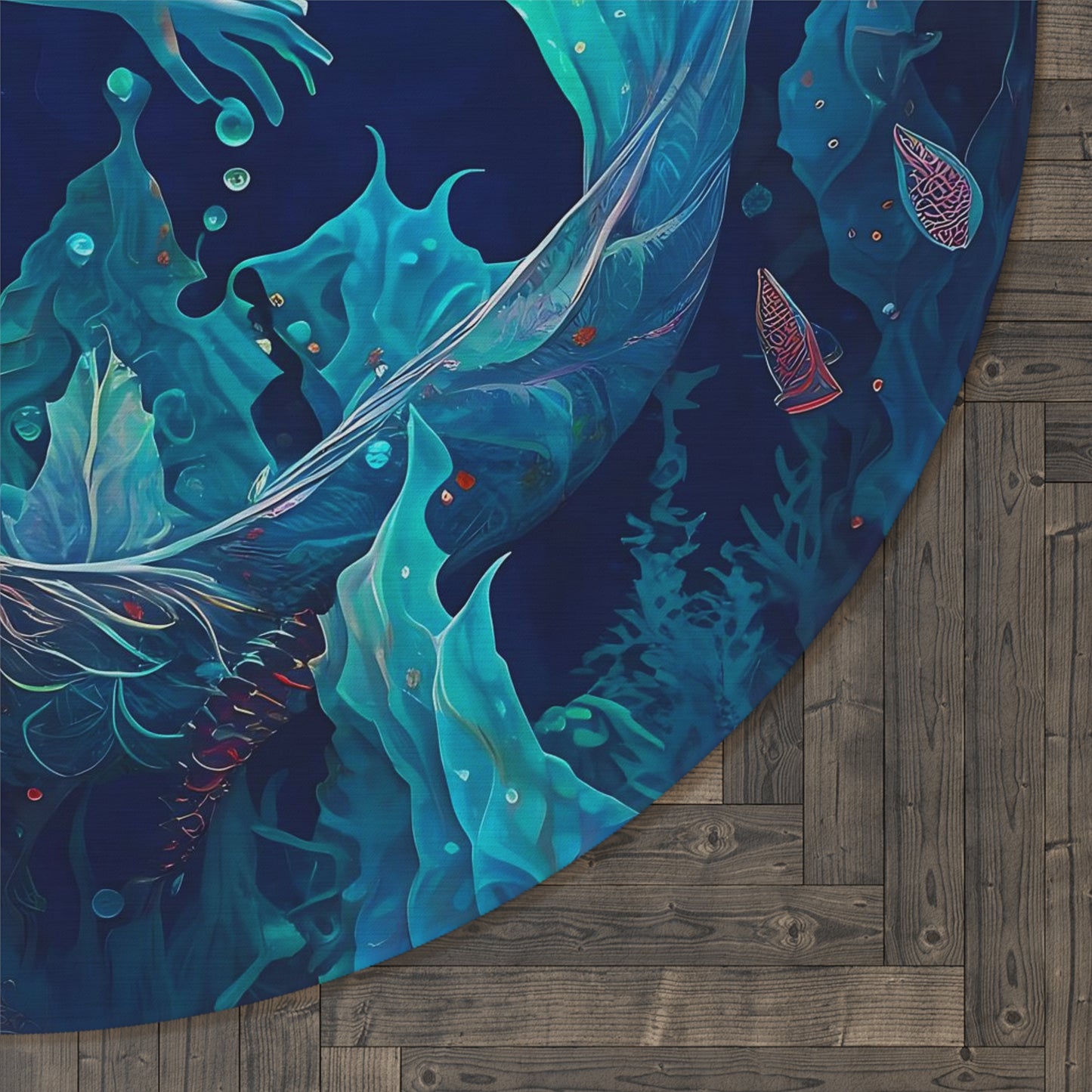 Round Rug - Mermaid 2