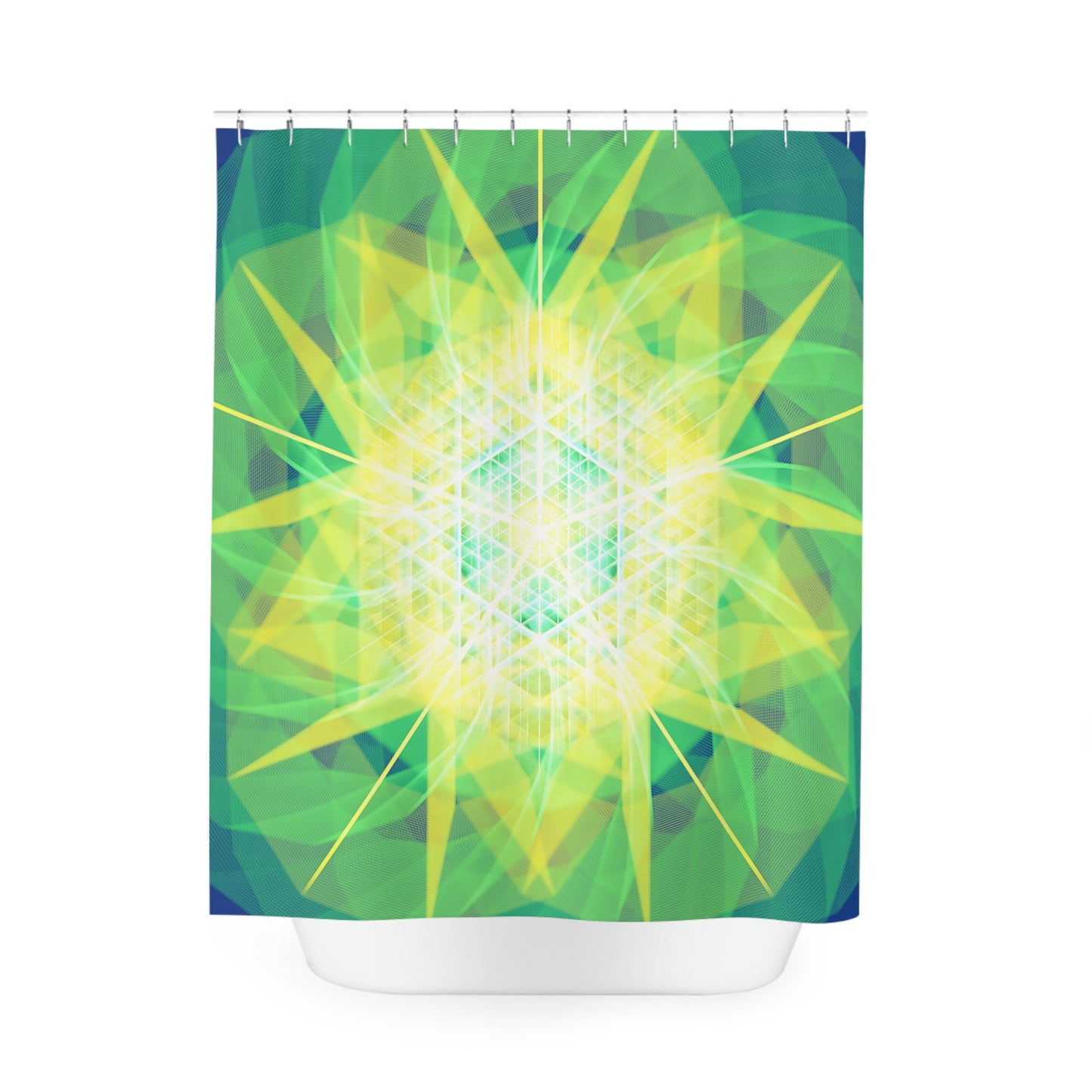 Polyester Shower Curtain - Sunflower