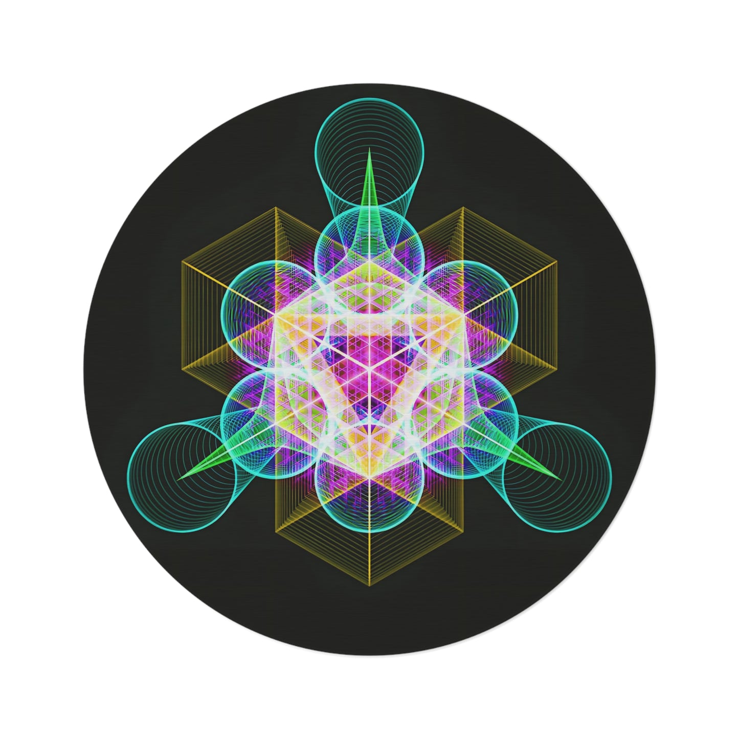 Round Rug - Cubix