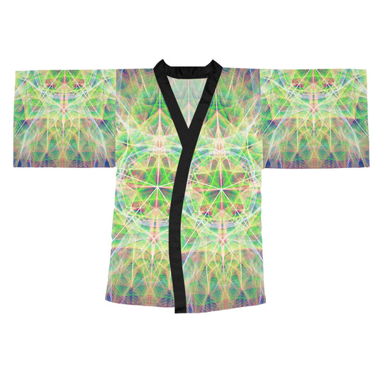 Long Sleeve Kimono Robe (AOP) - Nexus