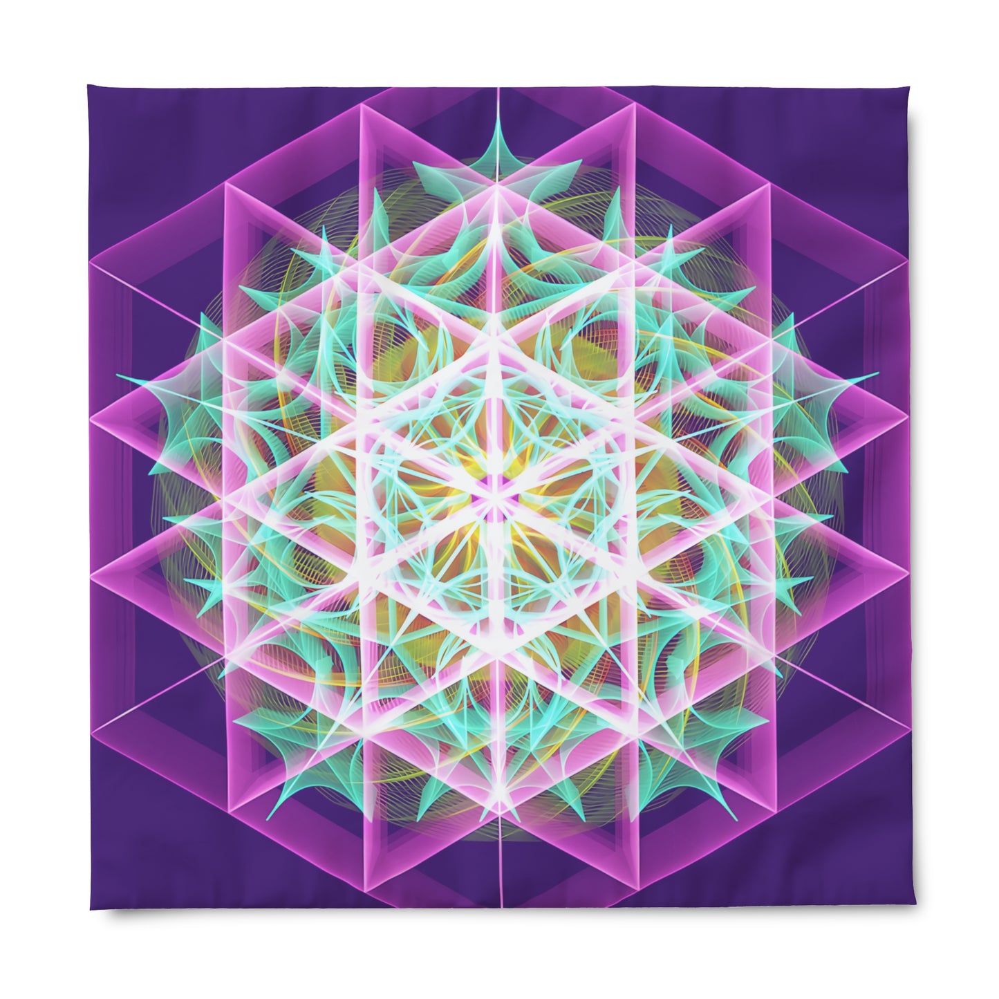 Duvet Cover - Nexus Purple