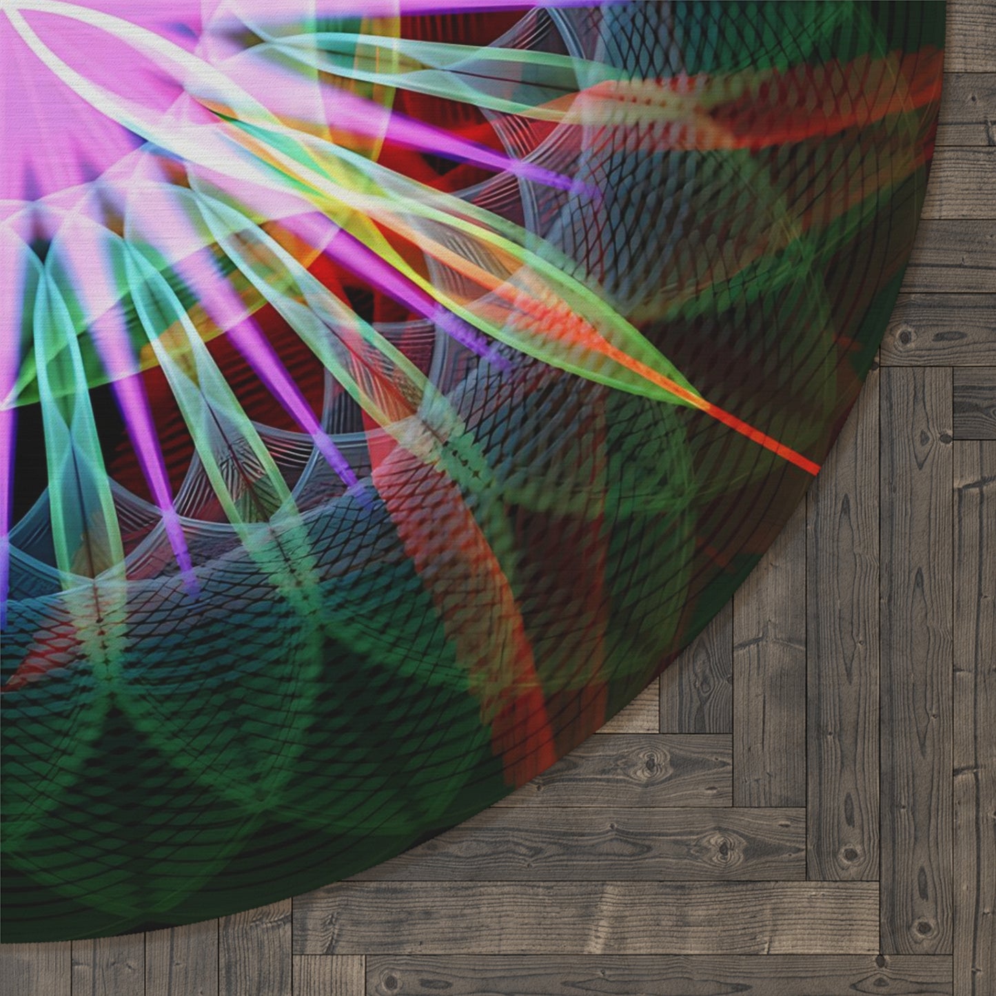 Round Rug - Starflower