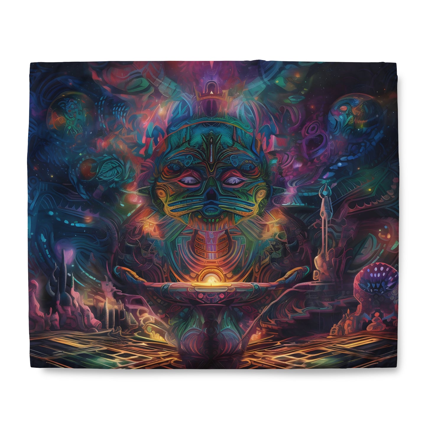 Duvet Cover - Shaman Drum 3