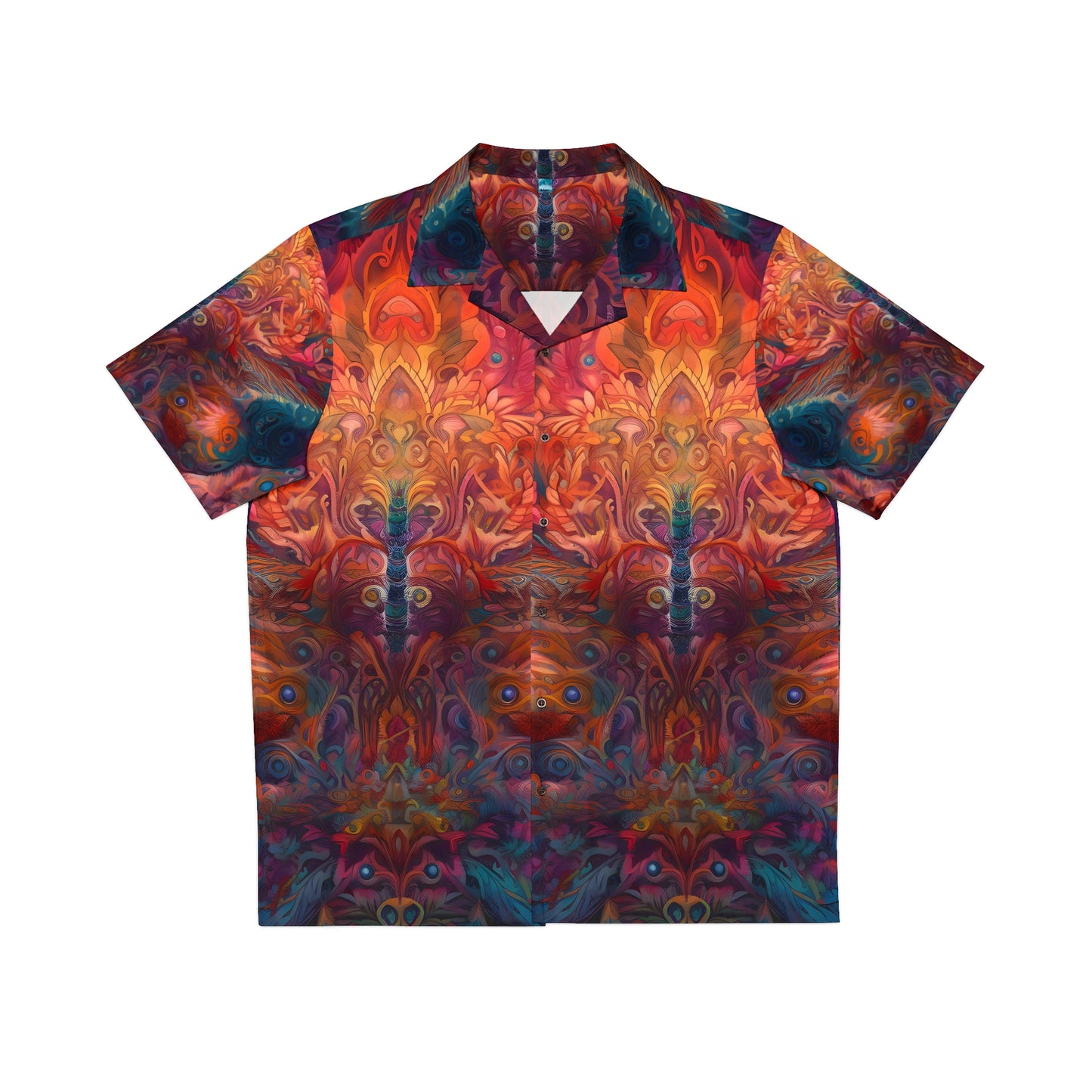 Men's Hawaiian Shirt (AOP) - Psychedelic Dreamtime 4