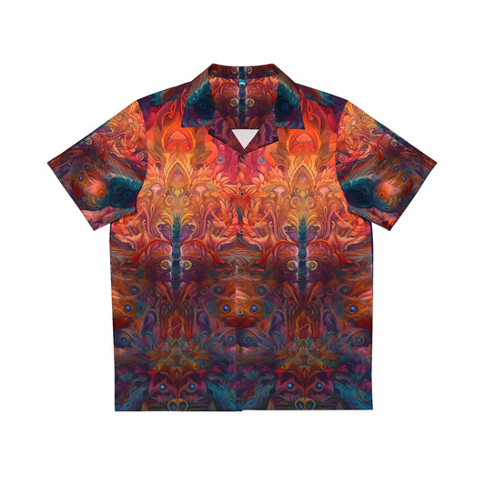 Men's Hawaiian Shirt (AOP) - Psychedelic Dreamtime 4
