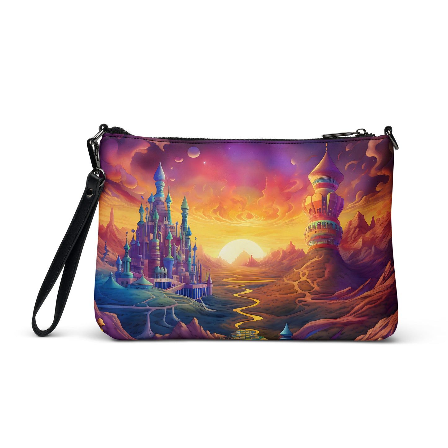 Crossbody bag - Psychedelic Chess