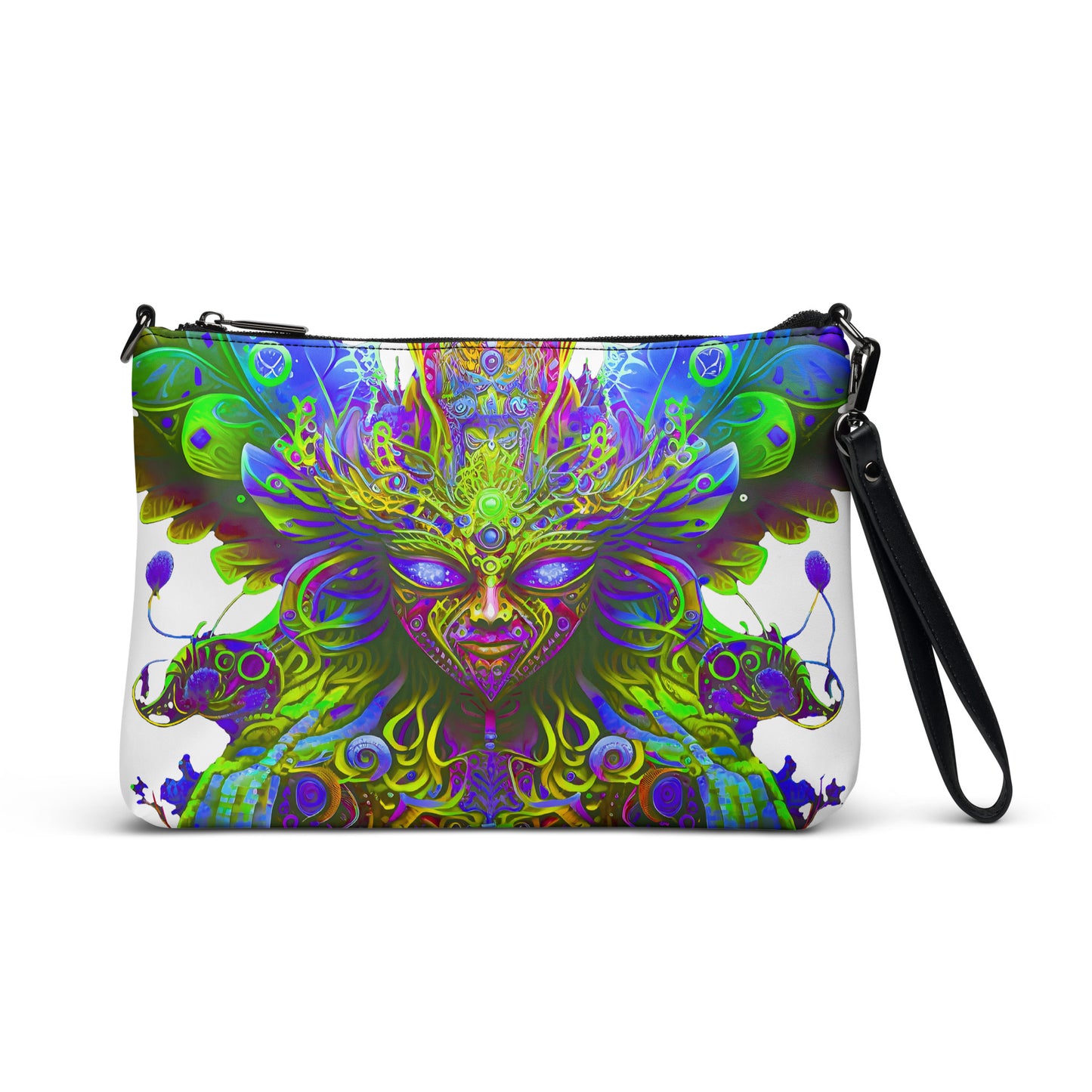 Crossbody bag - Psychedelic Fairy Neon