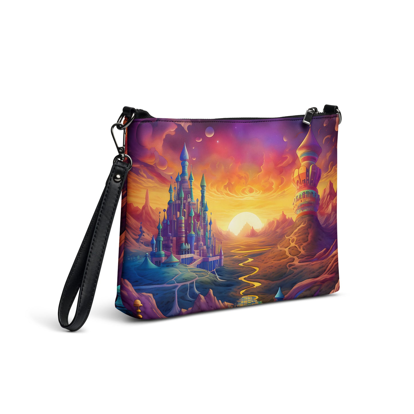 Crossbody bag - Psychedelic Chess