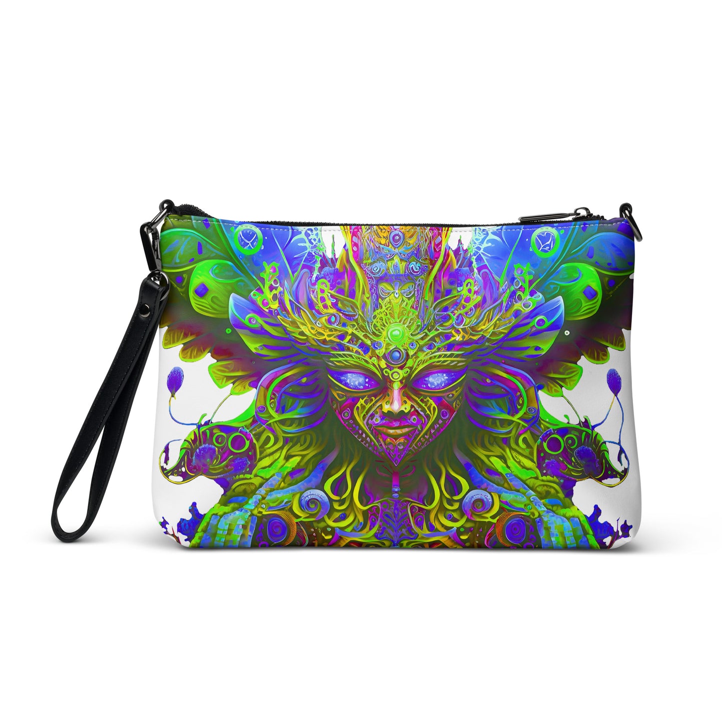 Crossbody bag - Psychedelic Fairy Neon