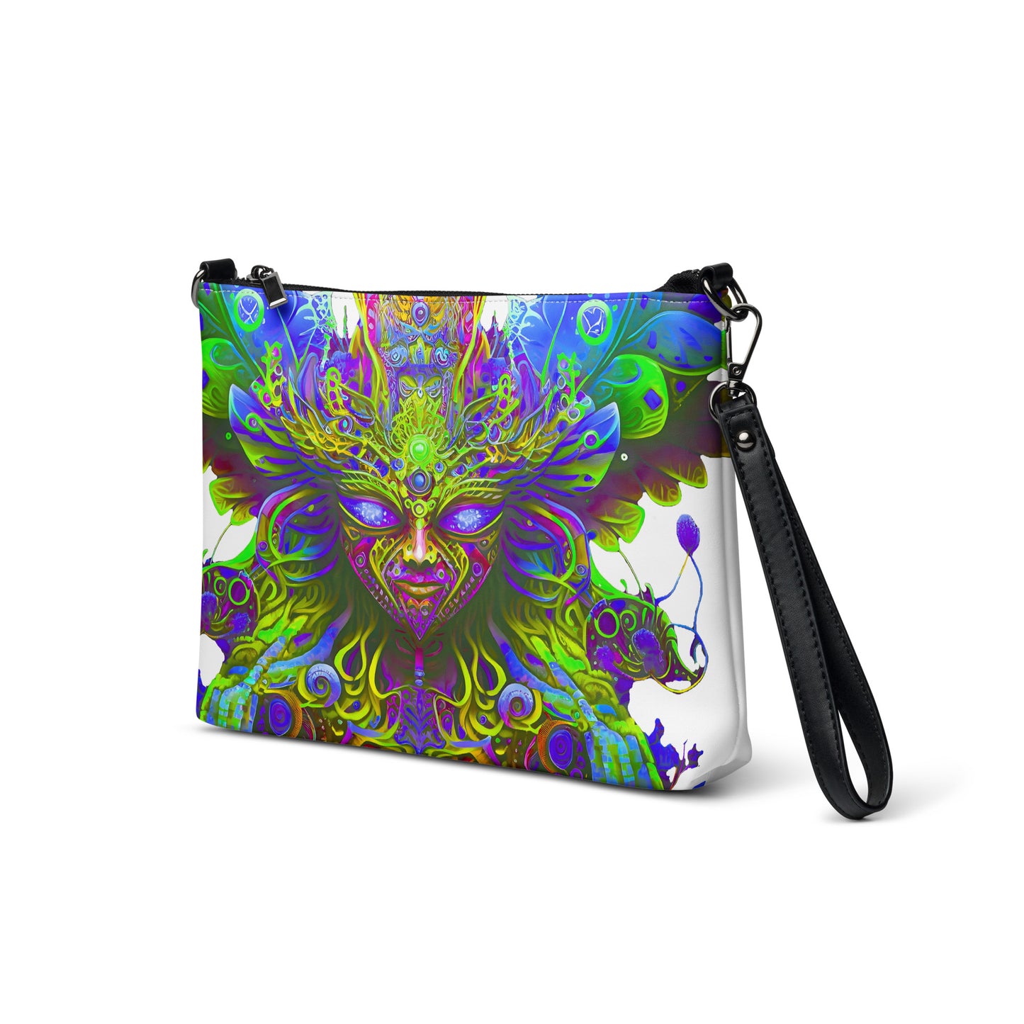 Crossbody bag - Psychedelic Fairy Neon