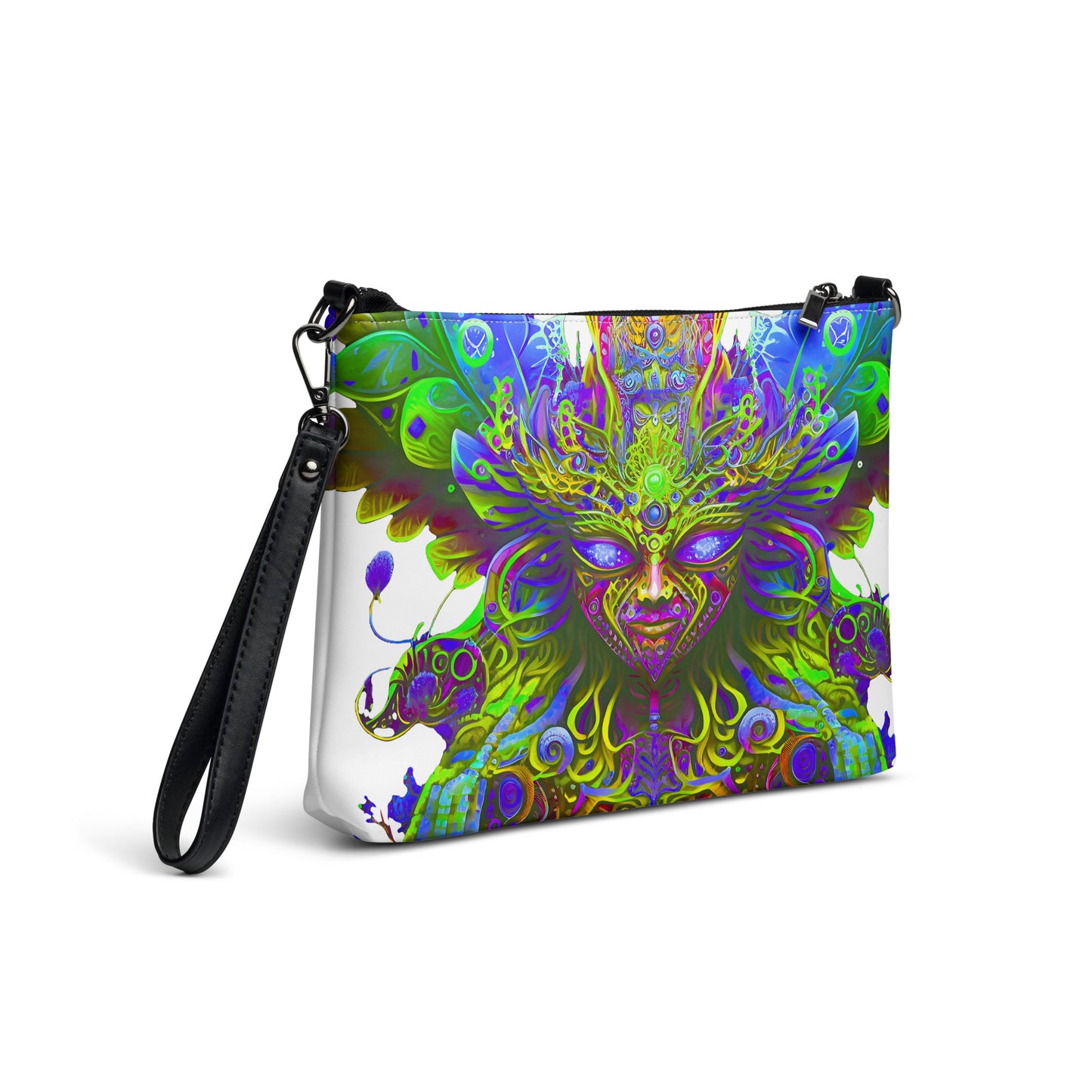 Crossbody bag - Psychedelic Fairy Neon