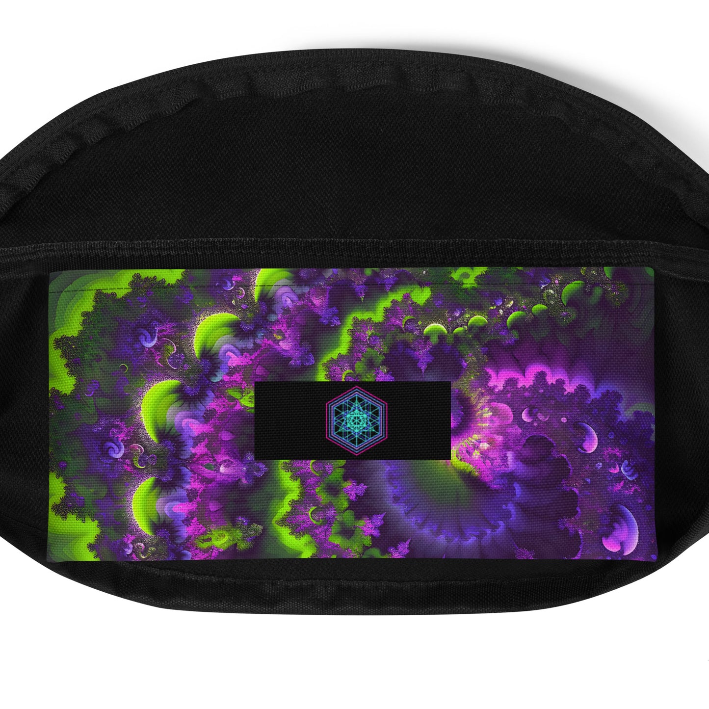 Waist Bag - Mandelbrot Fractals Purple