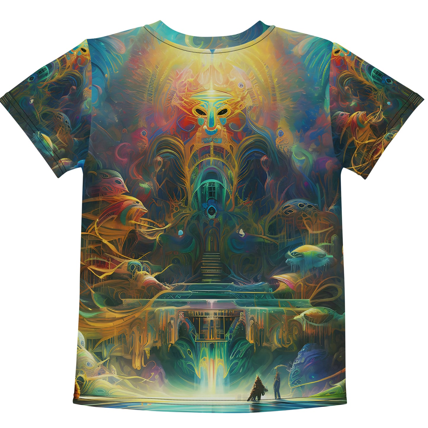 Kids crew neck t-shirt - Shaman Drum 1