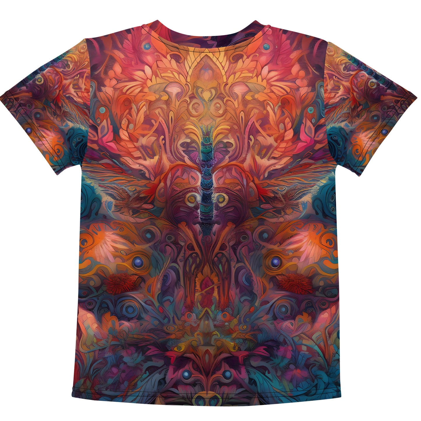 Kids crew neck t-shirt - Psychedelic Dreamtime 4