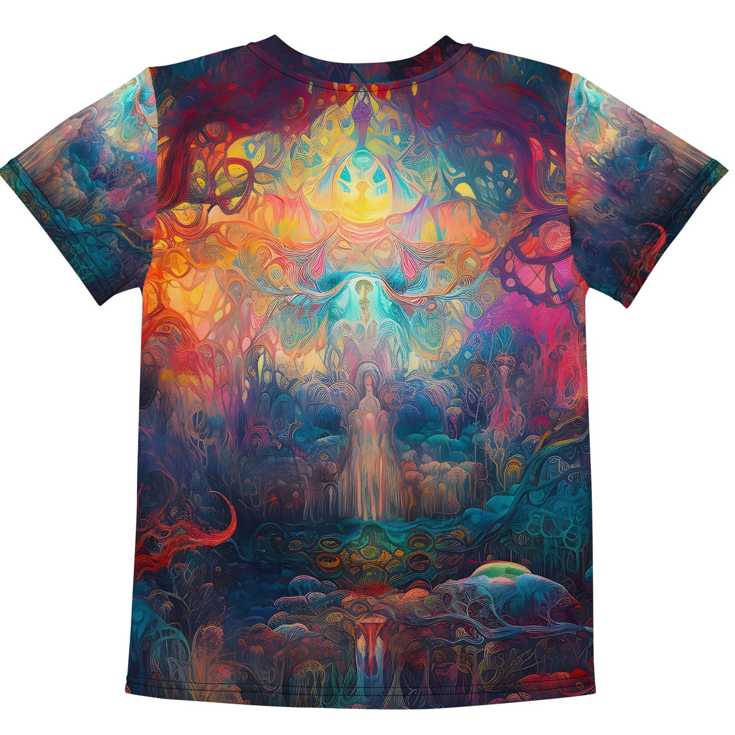 Kids crew neck t-shirt - Dreamweavers Tapestry 1