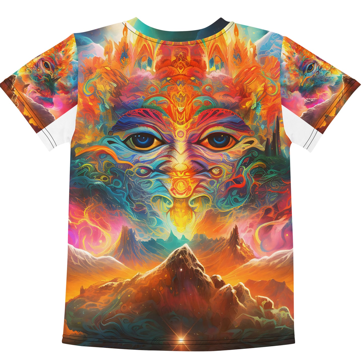 Kids crew neck t-shirt - Celestial Rapture