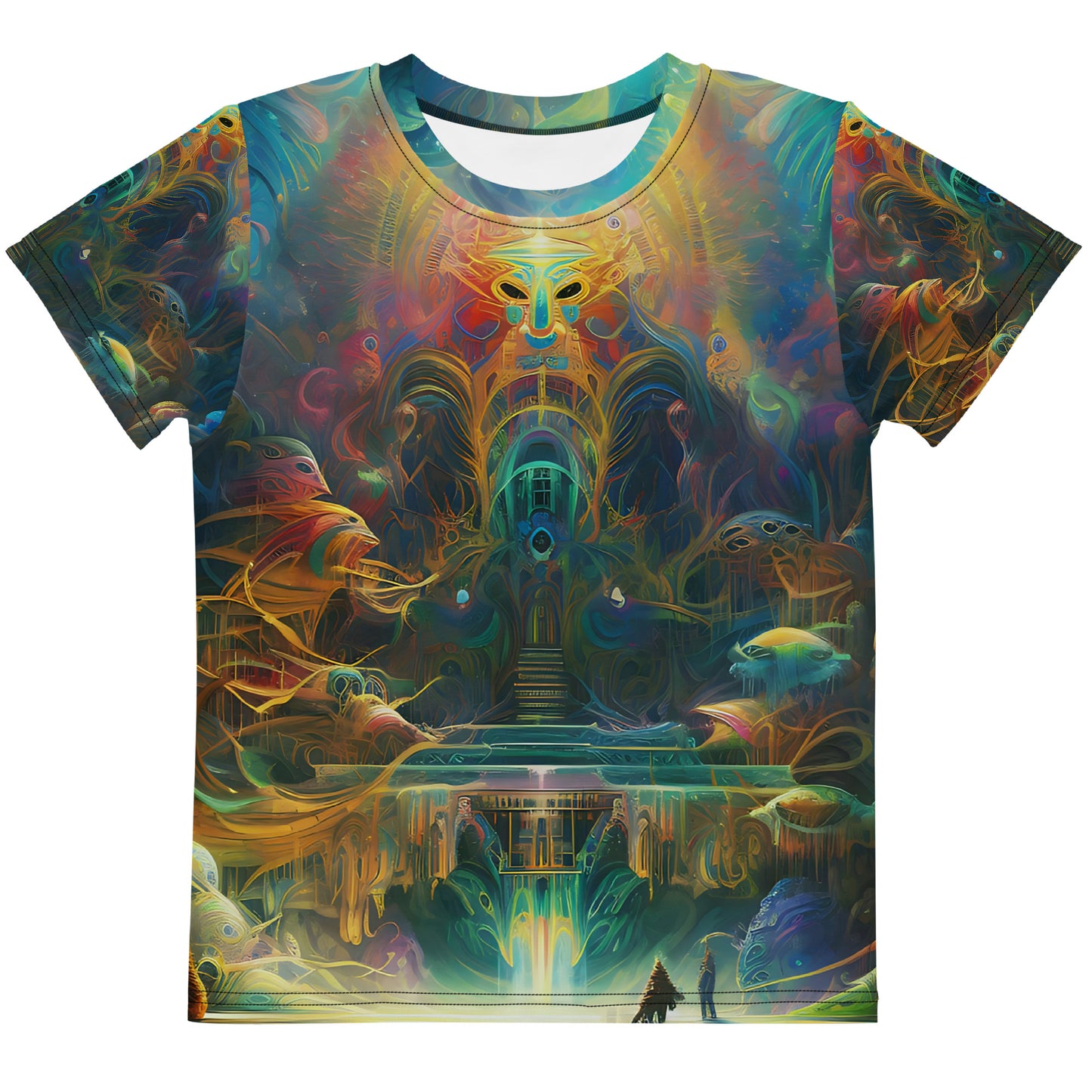 Kids crew neck t-shirt - Shaman Drum 1