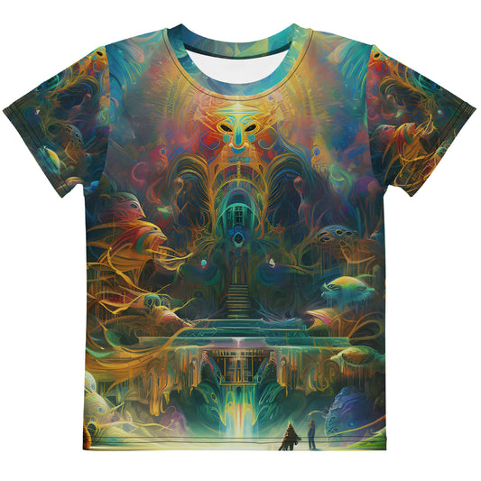 Kids crew neck t-shirt - Shaman Drum 1