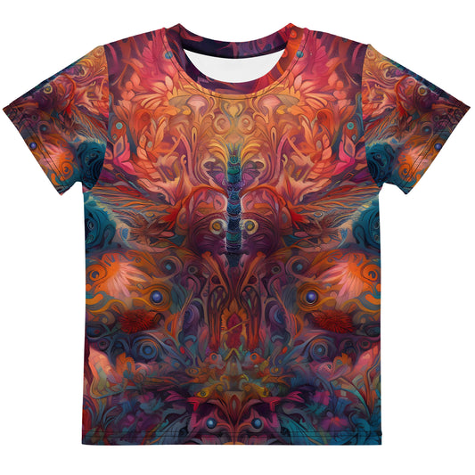 Kids crew neck t-shirt - Psychedelic Dreamtime 4