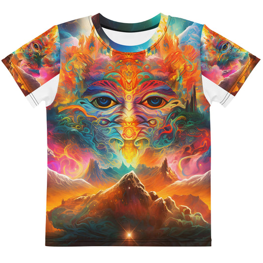 Kids crew neck t-shirt - Celestial Rapture