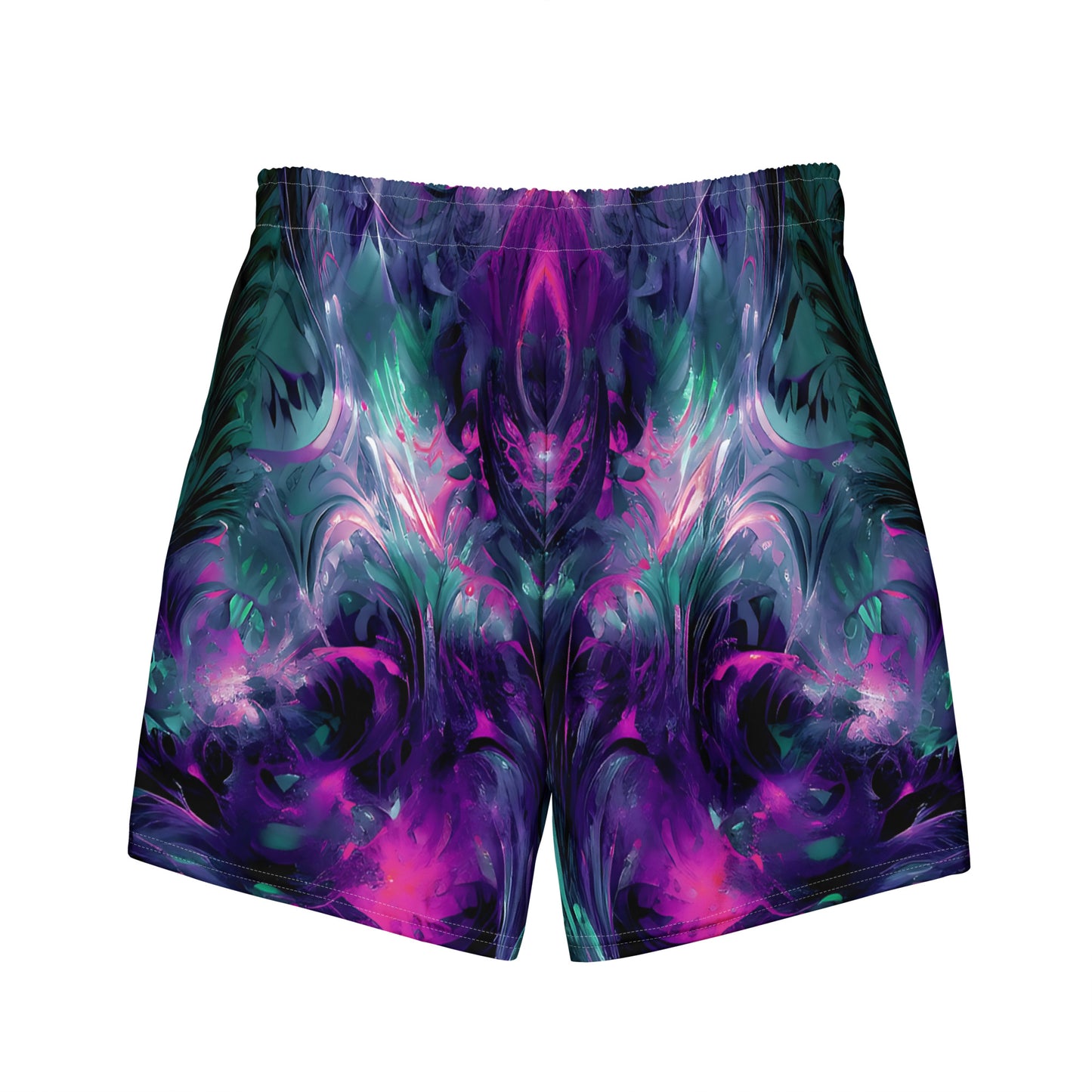 Men's swim trunks - Kaleidoscope Realm Purple