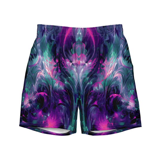 Men's swim trunks - Kaleidoscope Realm Purple