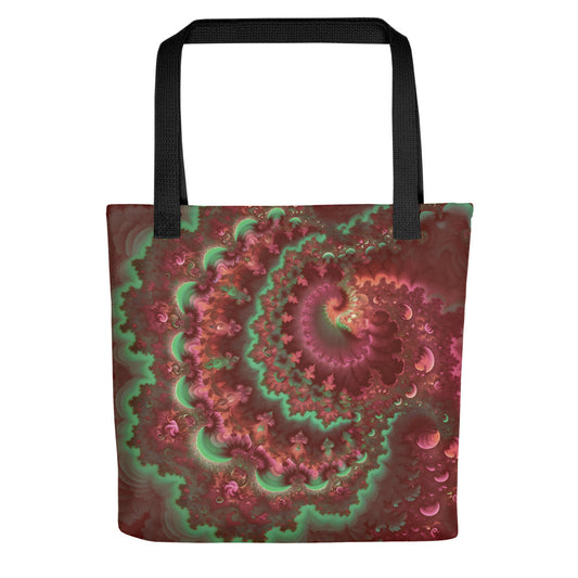 Tote bag - Mandelbrot Fractal Pink