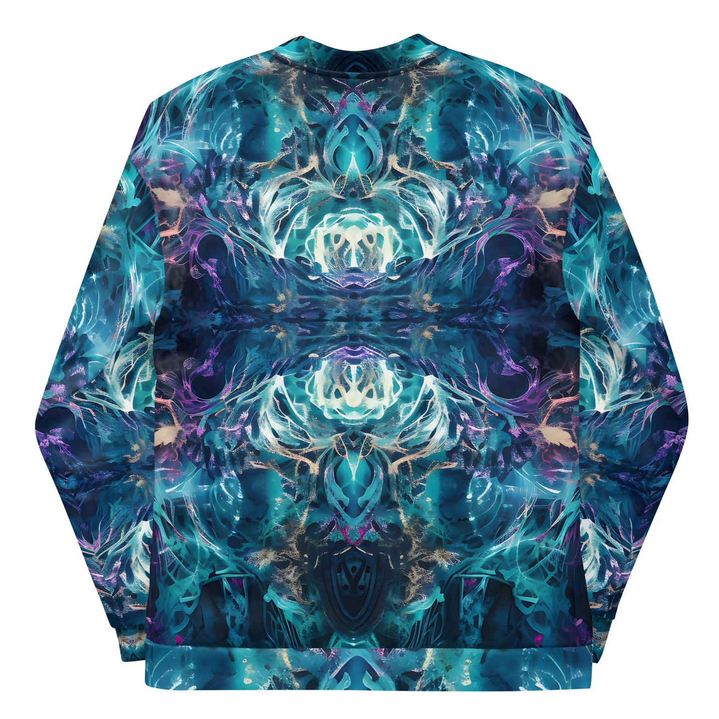 Unisex Bomber Jacket - Mystical Reflection 4