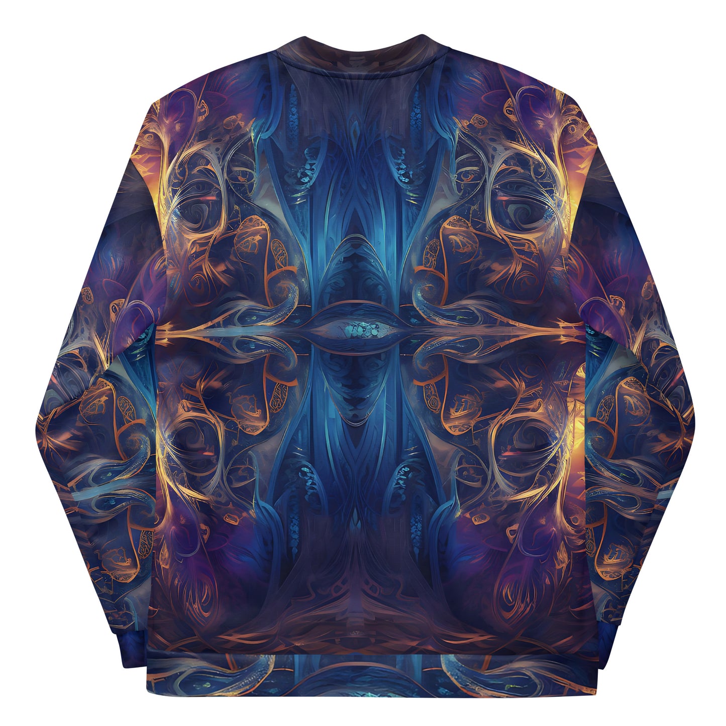 Unisex Bomber Jacket - Mystical Reflections 3