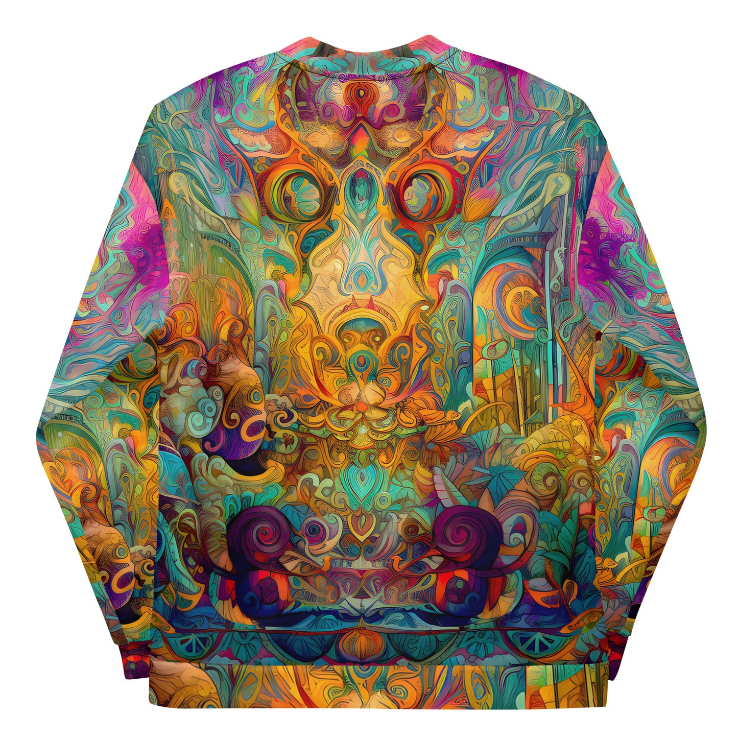 Unisex Bomber Jacket - Dreamweavers Tapestry 2