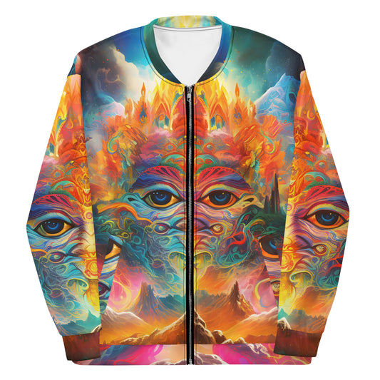 Unisex Bomber Jacket - Celestial Rapture