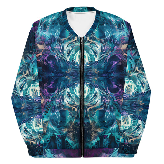 Unisex Bomber Jacket - Mystical Reflection 4