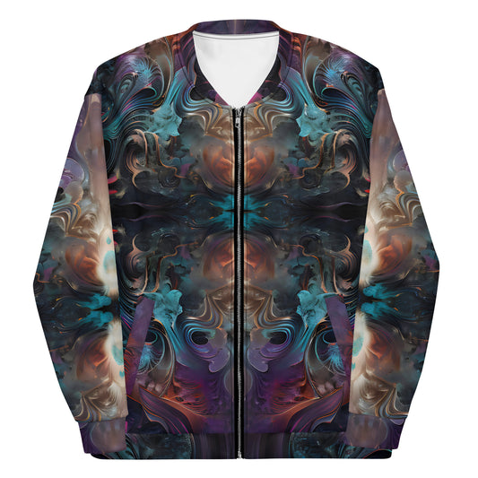 Unisex Bomber Jacket - Mystical Reflections 1