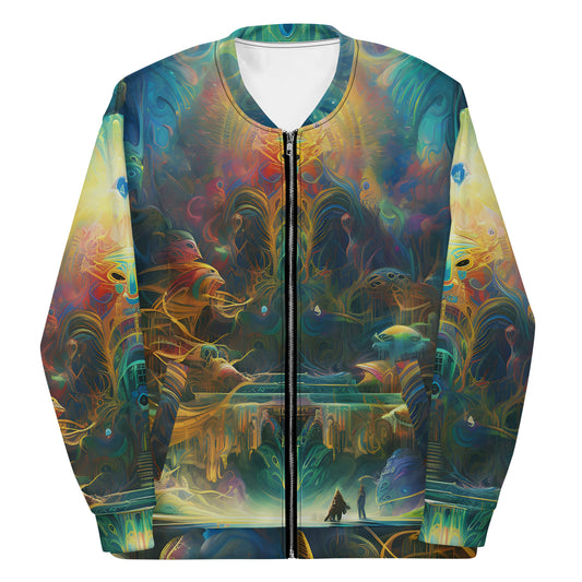 Unisex Bomber Jacket - Shaman Drum 1