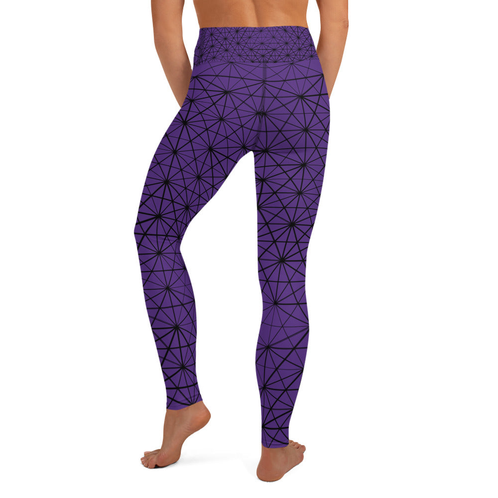 Yoga Leggings - Zahra (Purple)