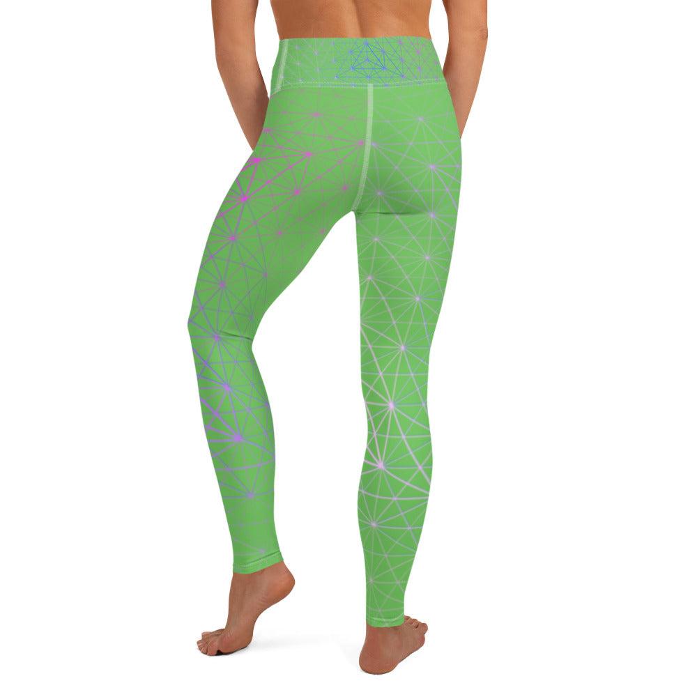 Yoga Leggings - Cygnus (Green)