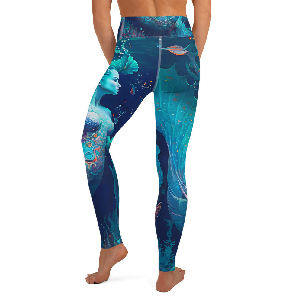 Yoga Leggings - Mermaid 2