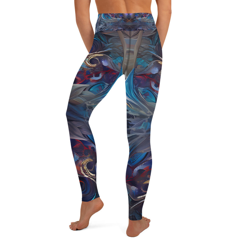 Yoga Leggings - Mystical Reflections 2